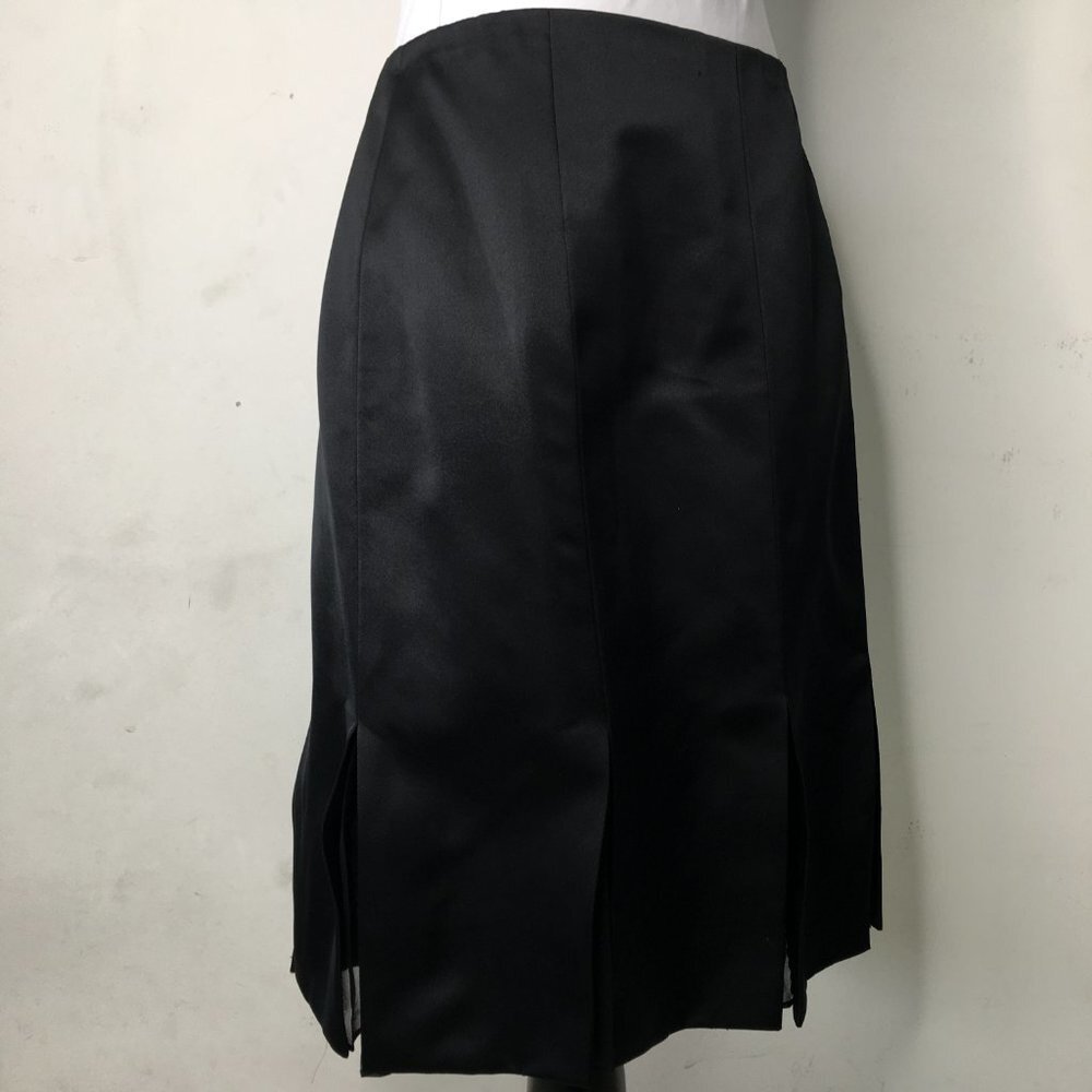Bill Blass Women's Black Evening Skirt Size 14 Cocktail - Picture 8 of 16